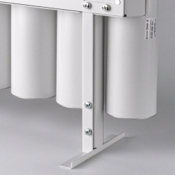 Монтаж к полу и на стену