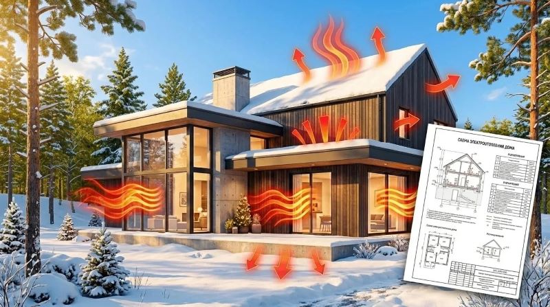 Расчёт электрического отопления Флэйт: как правильно подобрать мощность и количество обогревателей