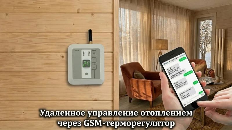 GSM-модуль управления отоплением